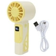 thumbnail image 2 of 4000mAh Handheld Fan, Portable Mini Fan Powerful Hand Fan USB Rechargeable Quiet for Travel Makeup Commmute Camping Hot Summer Days,Small Handheld Fan, 2 of 7