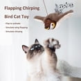 thumbnail image 2 of Interactive Chirping Bird Cat Toy, Flapping Bird Cat Toy, Flying Bird Cat Toy, Chirping Bird Cat Toy Flapping Wings, Flying Simulation Electric Sparrow Shaking Bird Hunting Cat Toy (Bluebird+Penguin), 2 of 9