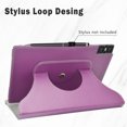 thumbnail image 1 of 360 Degree Rotary Rotating PU Leather Cover For 10.5" TECLAST T45HD Tablet Purple, 1 of 6