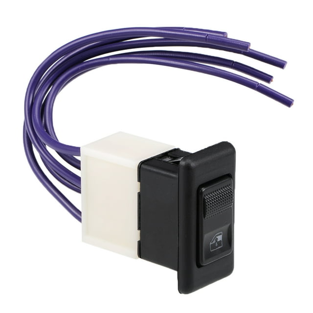 Interruptor de ventana de coche de 5 pines universal Interruptores de palanca maestra de coche con arnés de cableado Momentáneo DC12V