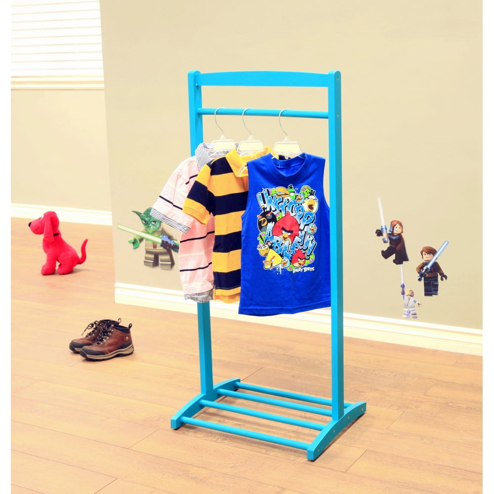Home Craft Kids' Clothes Rack, Blue