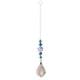 thumbnail image 1 of Ygjytge Candelabro Cristal Transparente Facetado Prisma Parte (D), 1 of 10