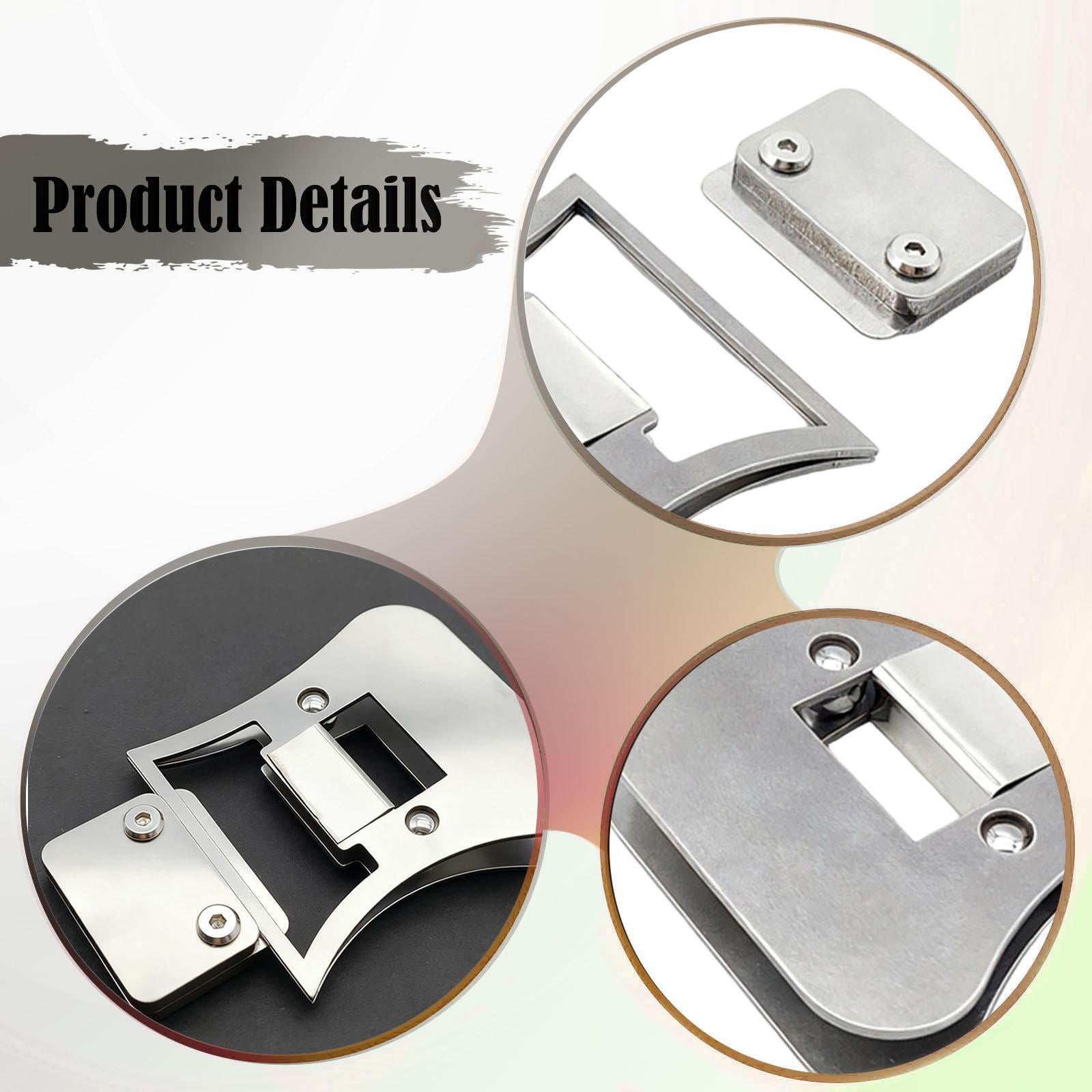 Fly Tying Hackle Plier Lure Making Tool Stacker Stainless Steel Material for Home and Travel Angling Use