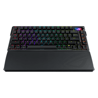 ASUS ROG Azoth 75 Wireless Gaming Keyboard, OLED Display, Gasket