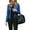 Blue, variant on Women's Faux Leather Jacket Slim Moto Biker Jacket Outerwear Long Sleeve Zipper Short Jacket