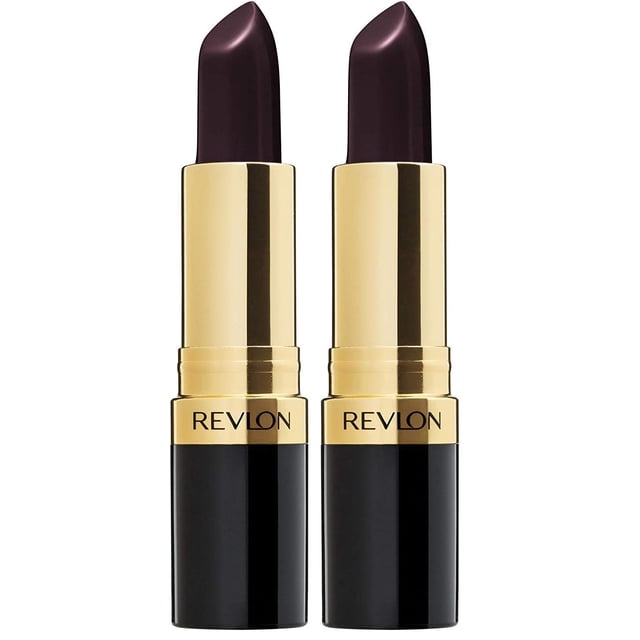 Lápiz labial REVLON Super Lustrous 477 Black Cherry, 4,4 ml (paquete de 2)
