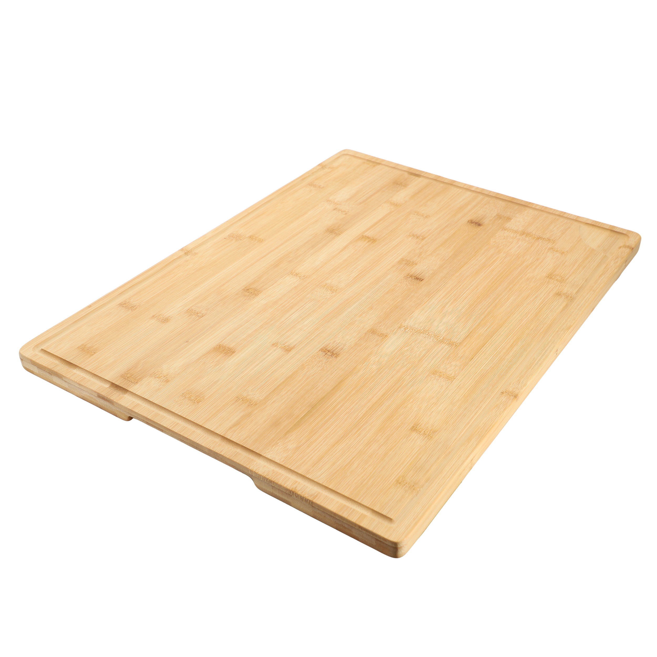 Elama Bamboo 24 x 18 Inch Large Cutting, Prep and Serving Board
