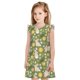 thumbnail image 1 of Fotbe Happy Easter Vestido de Dormir para Niñas de 3 a 10 Años, Mangas Cortas, Estilo Princesa, Pijama Camisón con Mangas Voladas-Small, 1 of 6