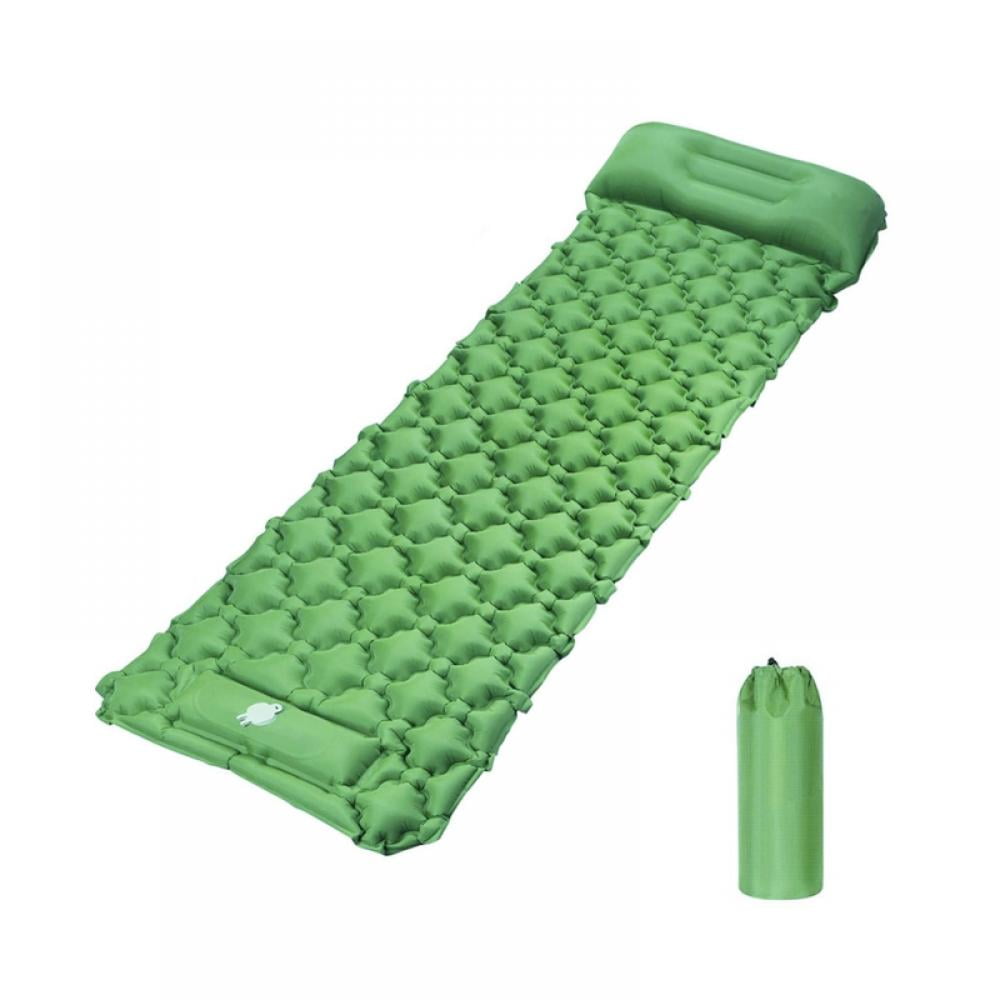 Camping Sleeping Pad Inflatable Mat Outdoor Air Mattress for Hiking Backpacking* 
