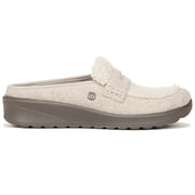 Bzees For Lifestride Women's Georgia Slip On Mule Beige Fleece 11M