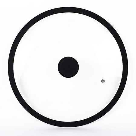 

10 inch Tempered Glass Lid Replacement Silicone Lid pots Universal Cooker