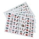 thumbnail image 5 of Juego de 6 hojas de pegatinas autoadhesivas para decoración de uñas Nikou con bandera mexicana, 5 of 15