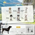thumbnail image 4 of Aosom Dog Bike Trailer with Hitch Coupler, Wheels for Medium Dogs, Black, 4 of 10
