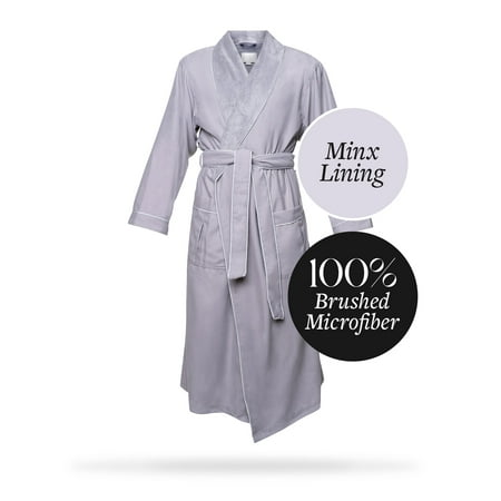 

Microfiber Plush Robe with Minx Lining | Style: MPR3000
