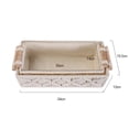 thumbnail image 5 of Caja de almacenamiento de escritorio, cómoda caja de almacenamiento para artículos diversos, cuerda de algodón gris, caja de almacenamiento tejida miscelánea, 5 of 5