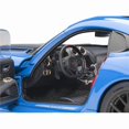 thumbnail image 1 of 2017 Dodge Viper ACR Competition Blue with Black Stripes 1/18 Model Car by Autoart, 1 of 6