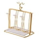 thumbnail image 1 of Escurridor de tazas, soporte para tazas, colgador dorado para vasos de mesa. Oro, 1 of 9