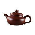 thumbnail image 2 of Almencla Clay Teapot Kung Fu Teaware for Loose Tea Sturdy Tea Maker Teakettle Redware Tea Pot for Restaurant Hotel, 2 of 8