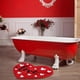 thumbnail image 2 of Valentine'S Day Bathroom Rug Cute Valentines Door Mat Bath Mat for Love Shape Shower Mat Valentines Bathroom Decoration, 2 of 5