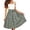 CC-Army Green339, variant on XIAOCHA Womens Polka Dot Skirt High Waist Midi Skirt Daily Casual Outfit
