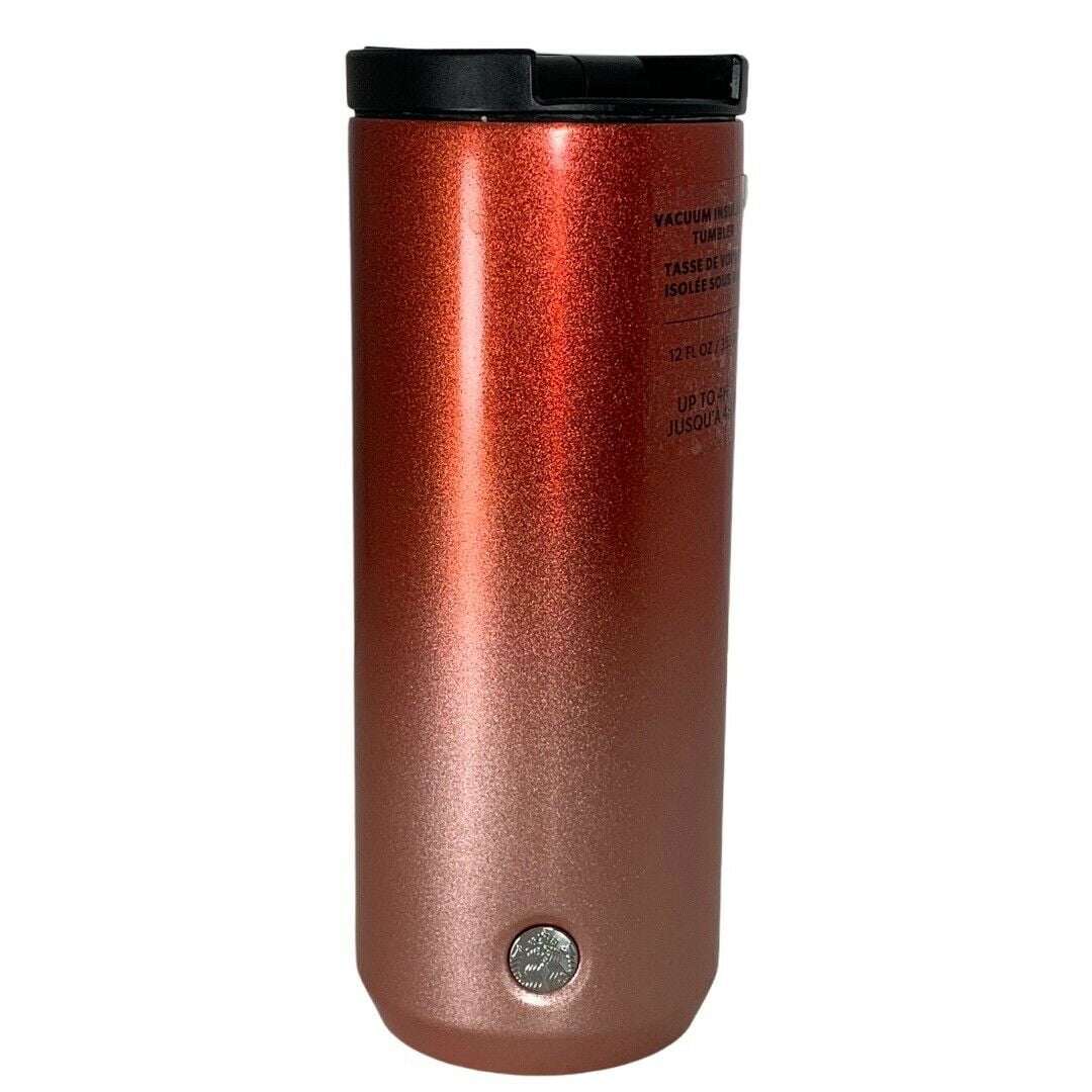Star Bucks Stainless Steel Grip Tunmbler Copper/black Collectible. 