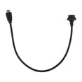 thumbnail image 2 of E16 Panel Mount Socket Waterproof Ip67 Data Adapter Male Straight Extensioncable 0.5Meter, 2 of 10