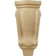 thumbnail image 2 of Ekena Millwork 4 3/4"W x 1 3/4"D x 10"H Small Traditional Pilaster Wood Corbel, Cherry, 2 of 4