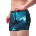 thumbnail image 2 of Pofeuu Futuristic Jet Ski Adventure Print Men’s Boxer Briefs, Moisture-Wicking Underwear, Regular,Trunk-X-Large, 2 of 5