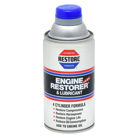 Restore Engine Restorer and Lubricant Formula for 4-Cylinder Engines - 9 fl oz