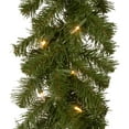 thumbnail image 4 of 9' x 10" North Valley Spruce Garland with 50 Clear Lights, 4 of 4