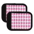 thumbnail image 6 of Luggage Handle Wrap for Suitcase 4 Pack Luggage Tag Identifiers for Travel Accessories Cherry with Gingham, 6 of 6