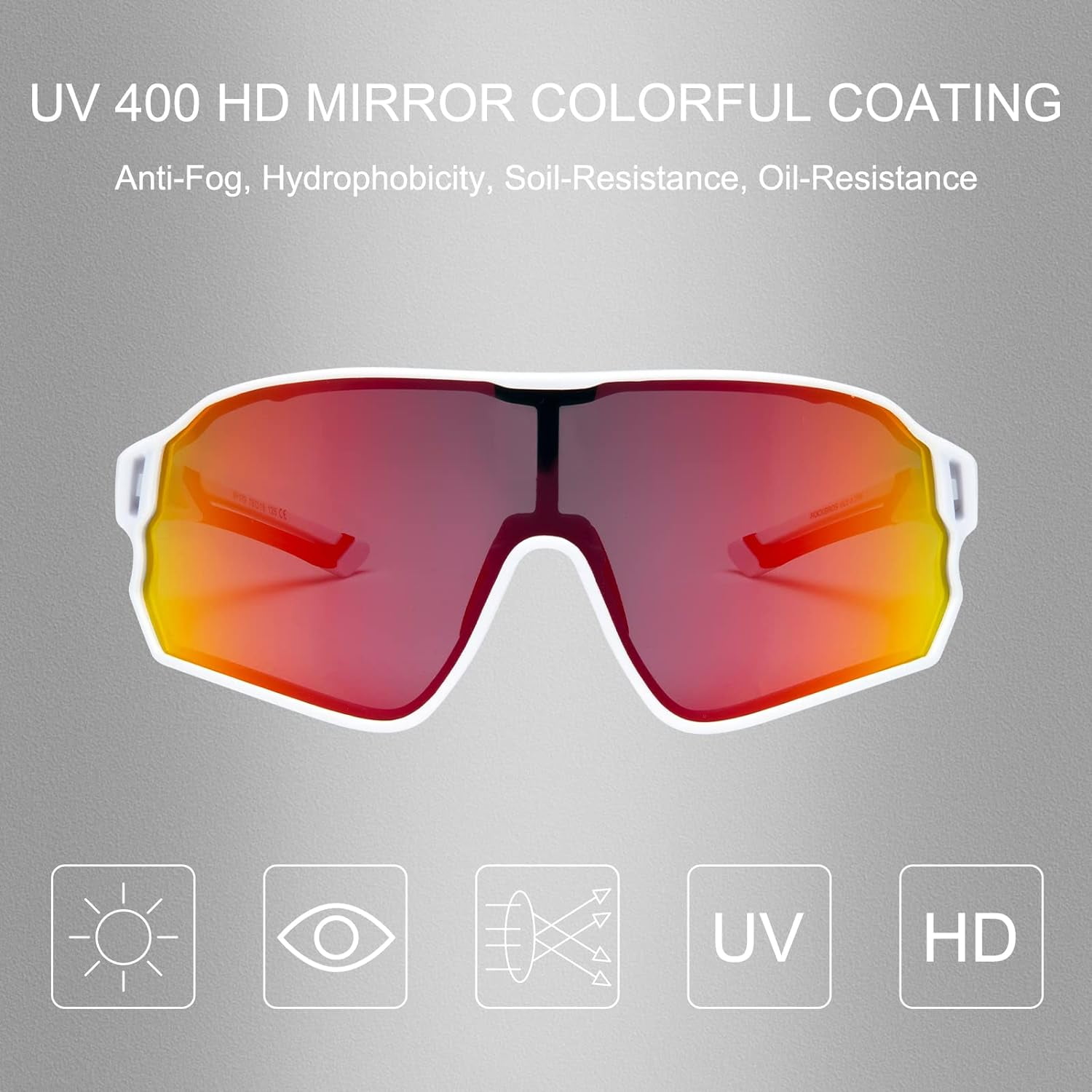 ROCKBROS Polarized Sunglasses UV Protection for Women Men Cycling Sunglasses