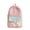 Pink, variant on Large-capacity, color-blocked, cream-style student backpack, versatile, ins-style, Japanese casual, cute, women's laptop backpack
