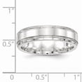thumbnail image 3 of SS 6mm Polished Fancy Band Size 13.5, 3 of 3