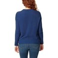 thumbnail image 3 of Jessica Simpson Ladies' Roll Neck Sweater (Blue Depths, Large), 3 of 3
