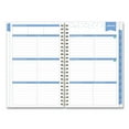 thumbnail image 2 of Blue Sky Day Designer Tile Weekly/Monthly Planner Tile Artwork, 8 x 5, Blue/White Cover, 12-Month (Jan to Dec): 2023, 2 of 3