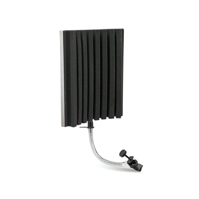 LYXPRO LyxPro VRI-40 Portable Acoustic Isolation Instrument Shield, Sound Absorbing, Reflection Panel With Heavy Duty Gooseneck - Deliver Dry, Clear,