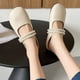 thumbnail image 5 of Zapatillas planas de verano para mujer,Zapatillas planas de verano para mujer Zapatillas planas Zapatillas femeninas frescas Acabado de lujo, 5 of 13