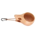 thumbnail image 4 of Taza De Madera Para Campamento, Taza De Madera Portátil Para Exteriores Con Hebilla Colgante Para El Hogar Para Mochileros Para Senderismo Para Acampar Al Aire Libre, 4 of 8