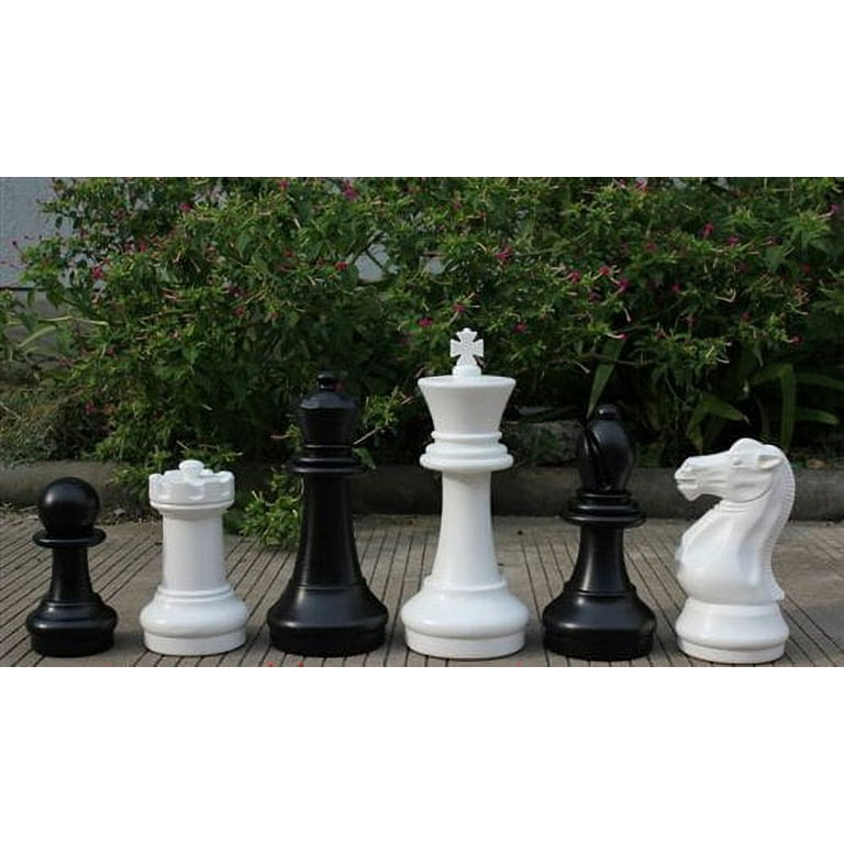 MegaChess 31 Inch Black Perfect Queen Giant Chess Piece