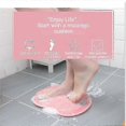 thumbnail image 4 of Cepillo masajeador de silicona ZHAOCHENG para ducha pies espalda y cuerpo color 05, 4 of 5
