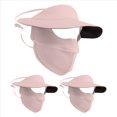 thumbnail image 3 of Cubierta Rosa para Deportes Al Aire Libre, Bufanda para el Cuello A Prueba de Viento para Bicicleta, Protección Solar de Verano, Máscara de Ciclismo de Seda Helada, 3 of 9
