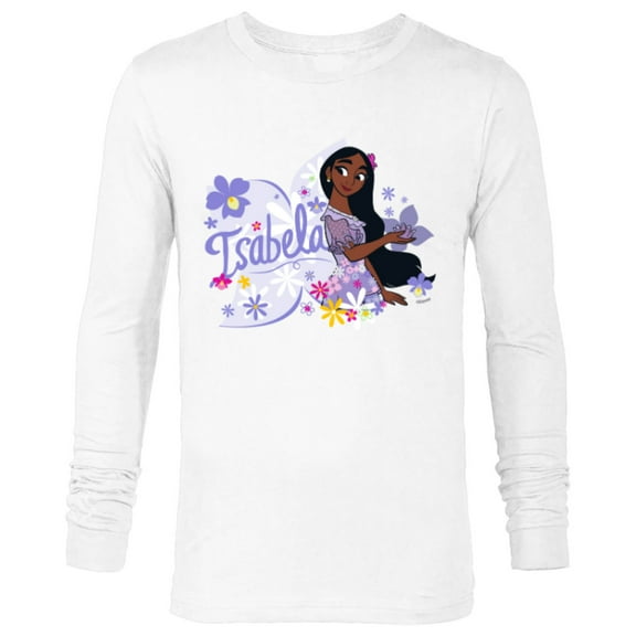 Disney Encanto Isabela Blooms - Long Sleeve T-Shirt for Men – Customized-White