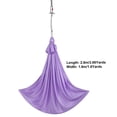 thumbnail image 6 of KFFKFF Kids' Sensory Swing, 2.8m, Support Swing for Special Needs Children, Indoor/Outdoor Cuddle Hammock for Autism, ADHD, Aspergers, Sensory Processing, Purple, 6 of 9