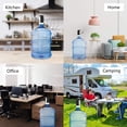 thumbnail image 3 of Dispensador de agua eléctrico portátil con carga USB, bomba de agua embotellada de 5 galones para el hogar, oficina, cocinas, camping (negro) Ormromra MZQ-0302, 3 of 8