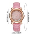 thumbnail image 2 of Elegant Women's Fashion Style Wind Watch Women's Watch Leather Strap Tw2R81400 Wristband Business Style Quartz Watches with Secondhand Watch, 2 of 6
