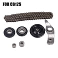 thumbnail image 4 of Conjunto de cadena de ciclo Cadena de distribución del árbol de levas para Cb125 Cb 125 Accesorios de ciclo, 4 of 5