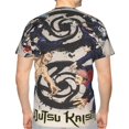 thumbnail image 4 of T-Shirt Graphique 3D Unisexe Jujutsu Anime Kaisen Col Rond à Manches Courtes pour Hommes et Femmes, 4 of 8