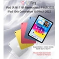 thumbnail image 2 of Funda con teclado GKABXY para iPad 11.ª generación, 11.ª generación, 11.ª generación, 2025 y 10.9", 2022, 2 of 7