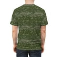 thumbnail image 6 of Military Style Camo Skull T-shirt - Jungle Camo, 6 of 7